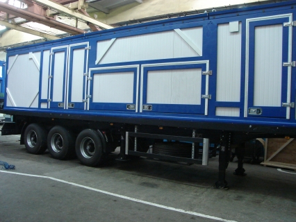 Блок-контейнер, призначений для встановлення газотурбінних генераторів для виробництва електроенергії