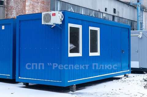 Modular accomodation block container for 1 person